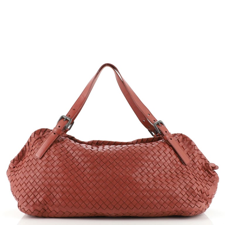 Bottega Veneta Belted Zip Frame Shoulder Bag Intrecciato Nappa Medium ...