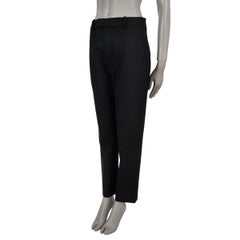 BOTTEGA VENETA black 2020 KAIA TECH TWILL STRAIGHT Pants 42 M