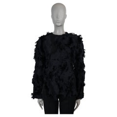 BOTTEGA VENETA negro 2024 FIL COUPE FRINGE TOP Camisa 34 XS