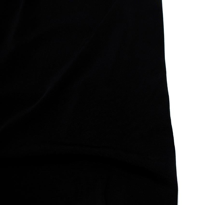 Bottega Veneta Black Backless Halterneck Jersey Dress - US 0 For Sale 1