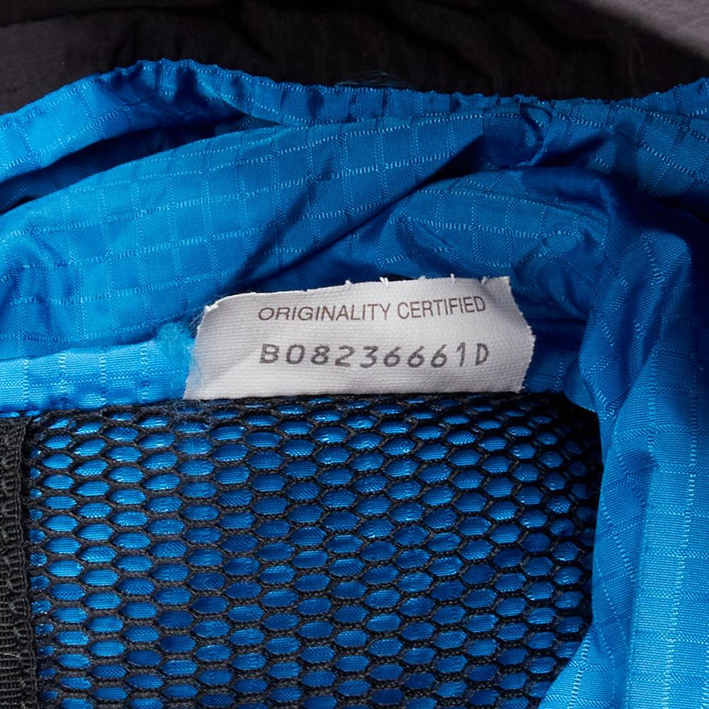 BOTTEGA VENETA black blue technical nylon small fold top backpack bag 4