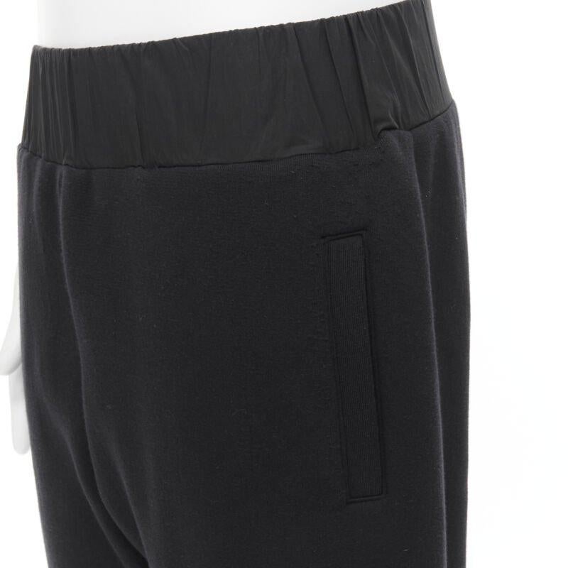 BOTTEGA VENETA black cotton waist band heavy cotton wide leg sweat pants IT48 M
Reference: CNLE/A00134
Brand: Bottega Veneta
Designer: Tomas Maier
Material: Cotton
Color: Black
Pattern: Solid
Made in: Italy

CONDITION:
Condition: Very good, this