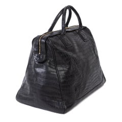 Bottega Veneta Black Travel Bag