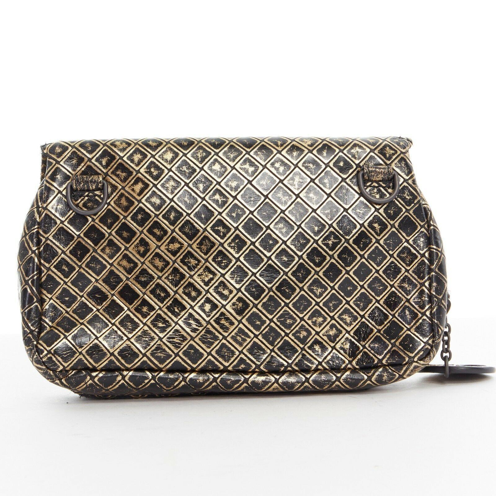 gold bottega bag