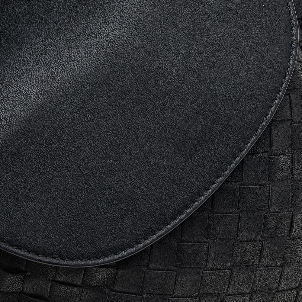 Bottega Veneta Black Intrecciato Leather Belt Bag 5