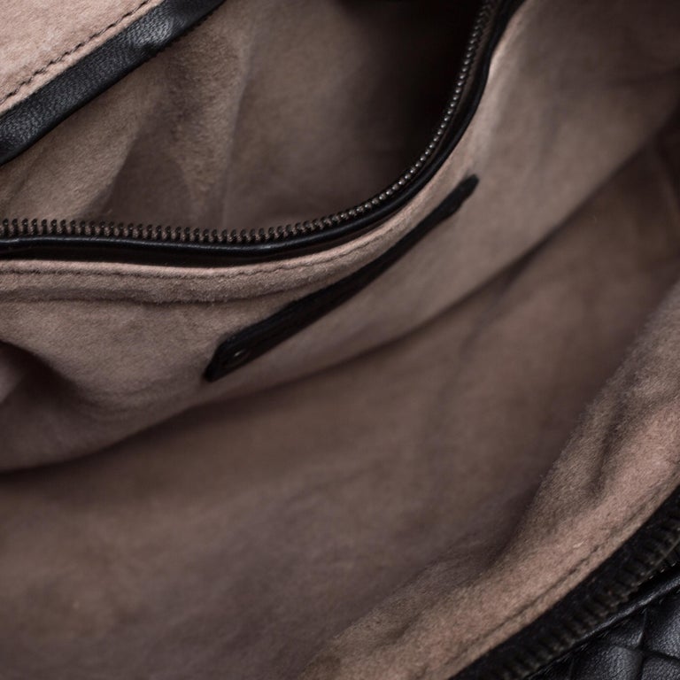 Nodini leather crossbody bag Bottega Veneta Black in Leather - 25493234