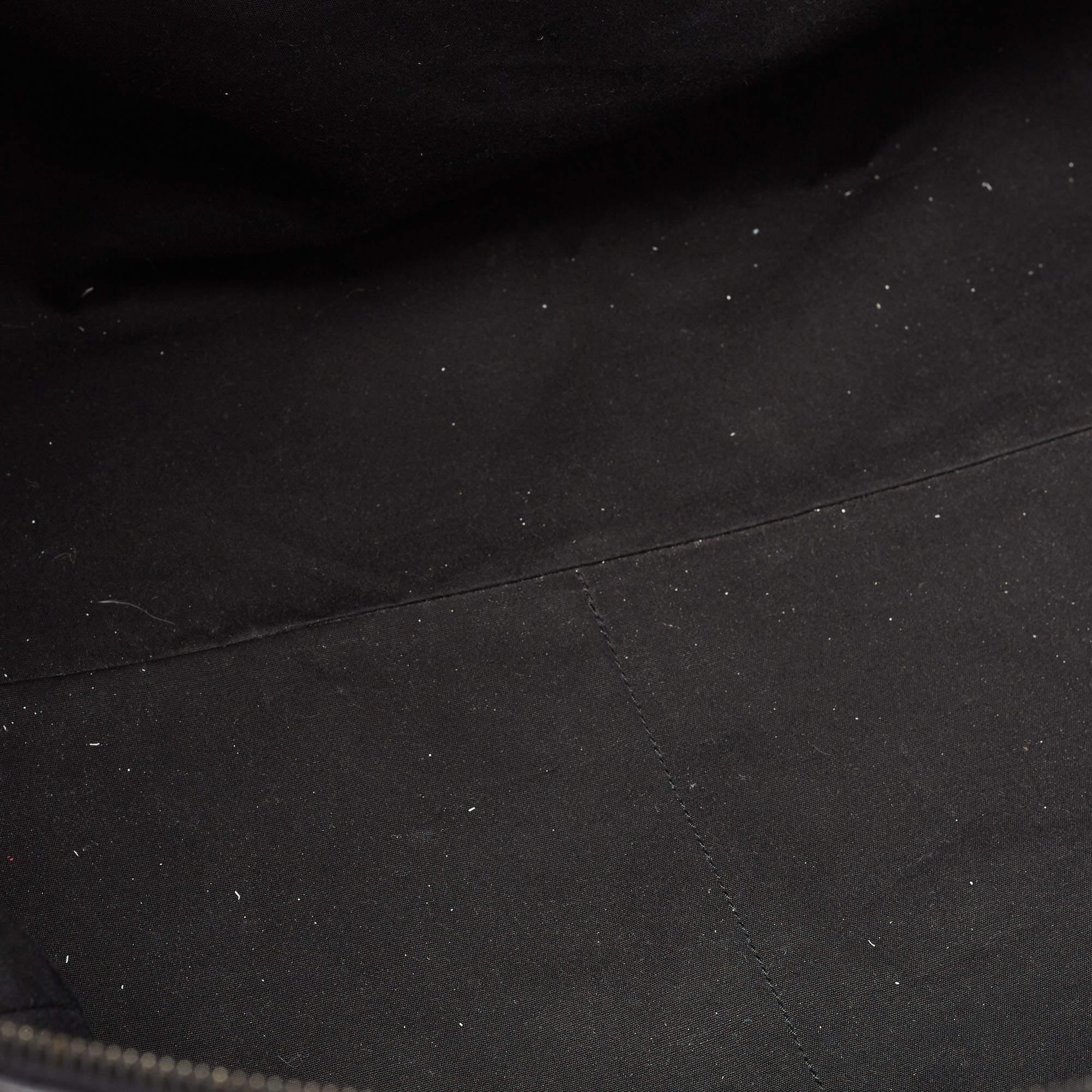 Bottega Veneta Black Intrecciato Leather Duffel Bag 8