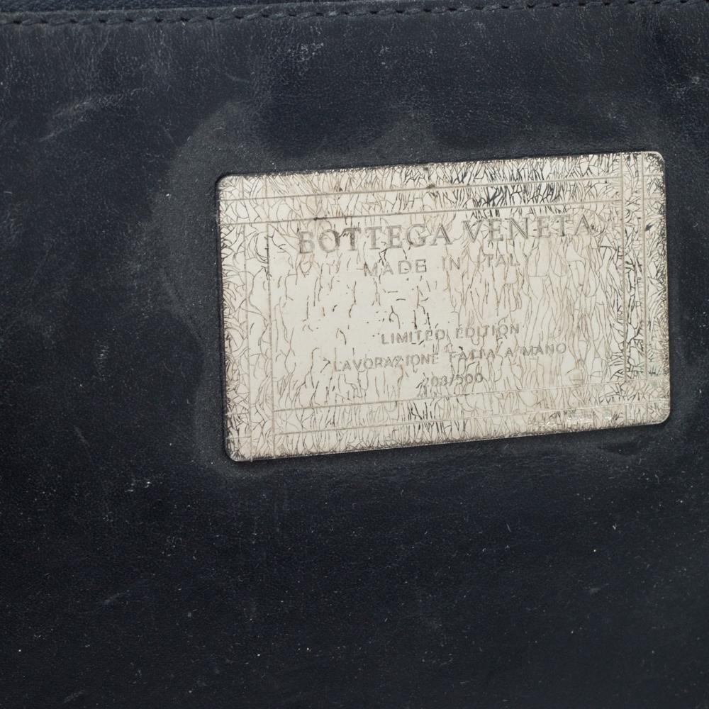 Bottega Veneta Schwarz Intrecciato Leder Medium Cabat Tote 3