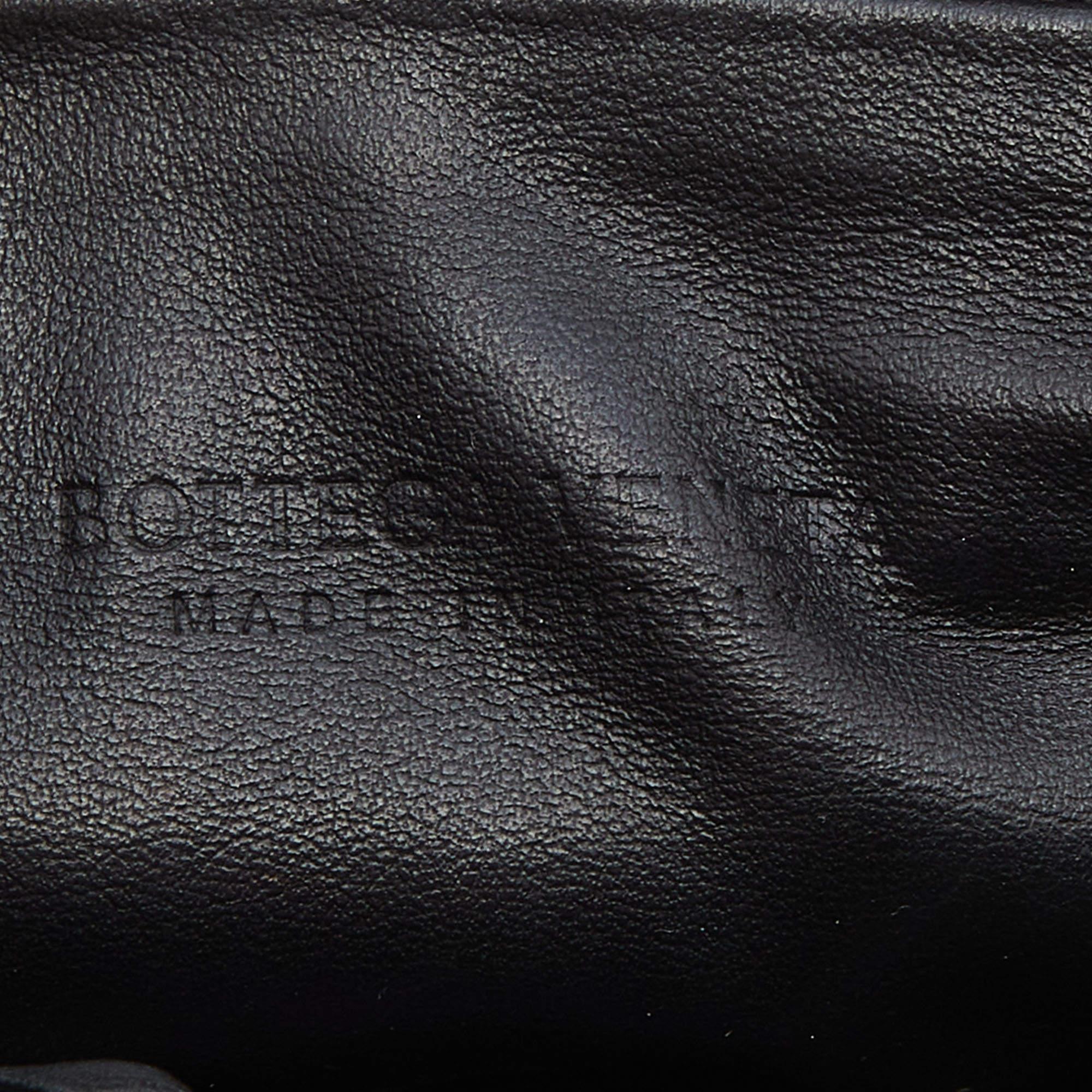 Bottega Veneta Black Intrecciato Leather Mini Jodie Hobo 4