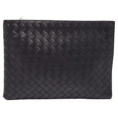 Bottega Veneta - Marsupio in pelle Intrecciato Nero