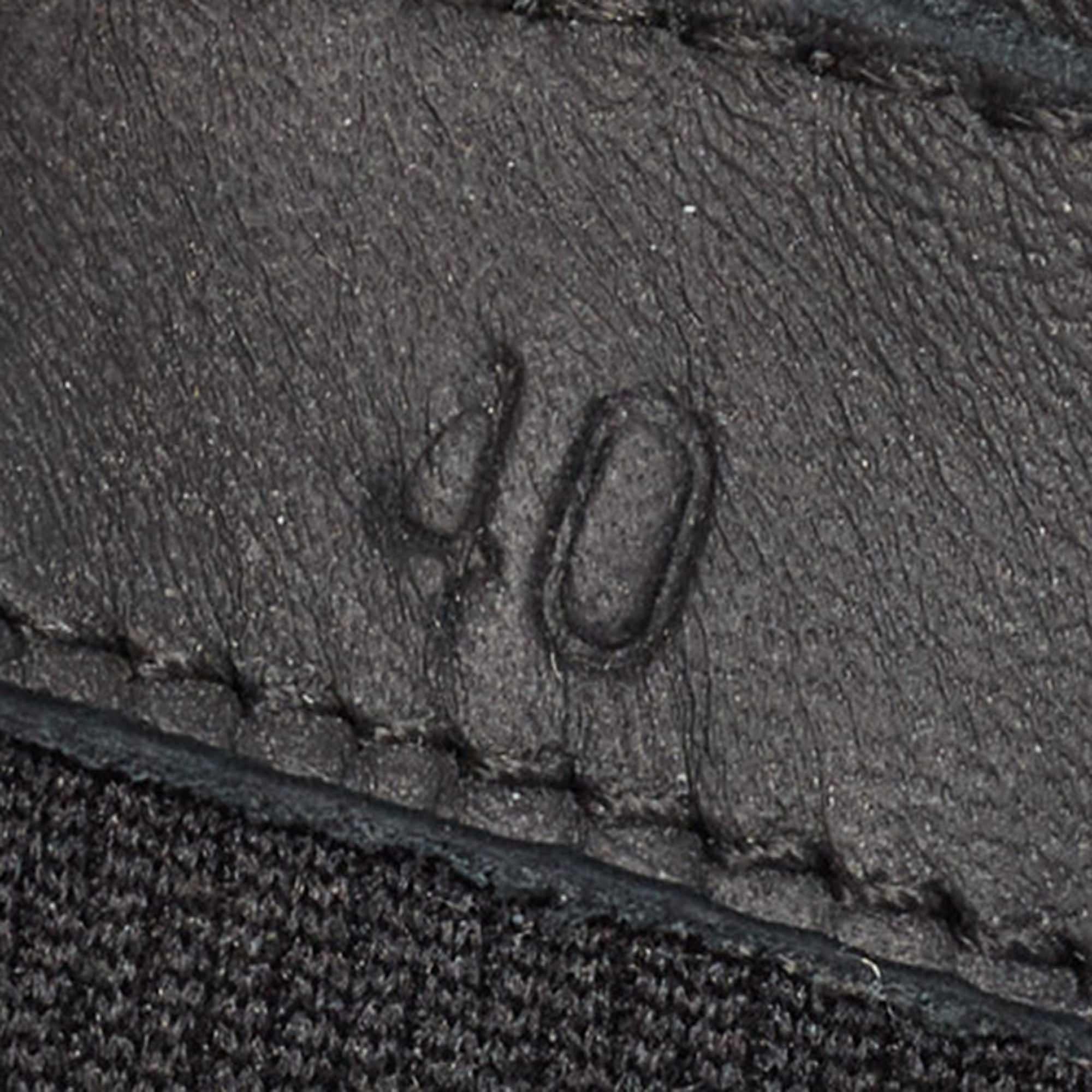 Bottega Veneta Black Intrecciato Leather Slip On Sneakers Size 40 For Sale 4