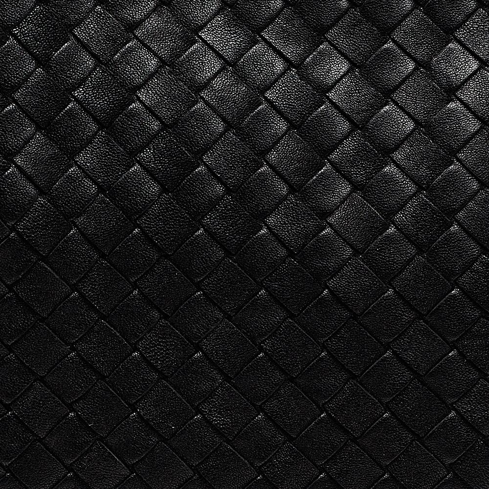 Bottega Veneta Black Intrecciato Leather Tote 6