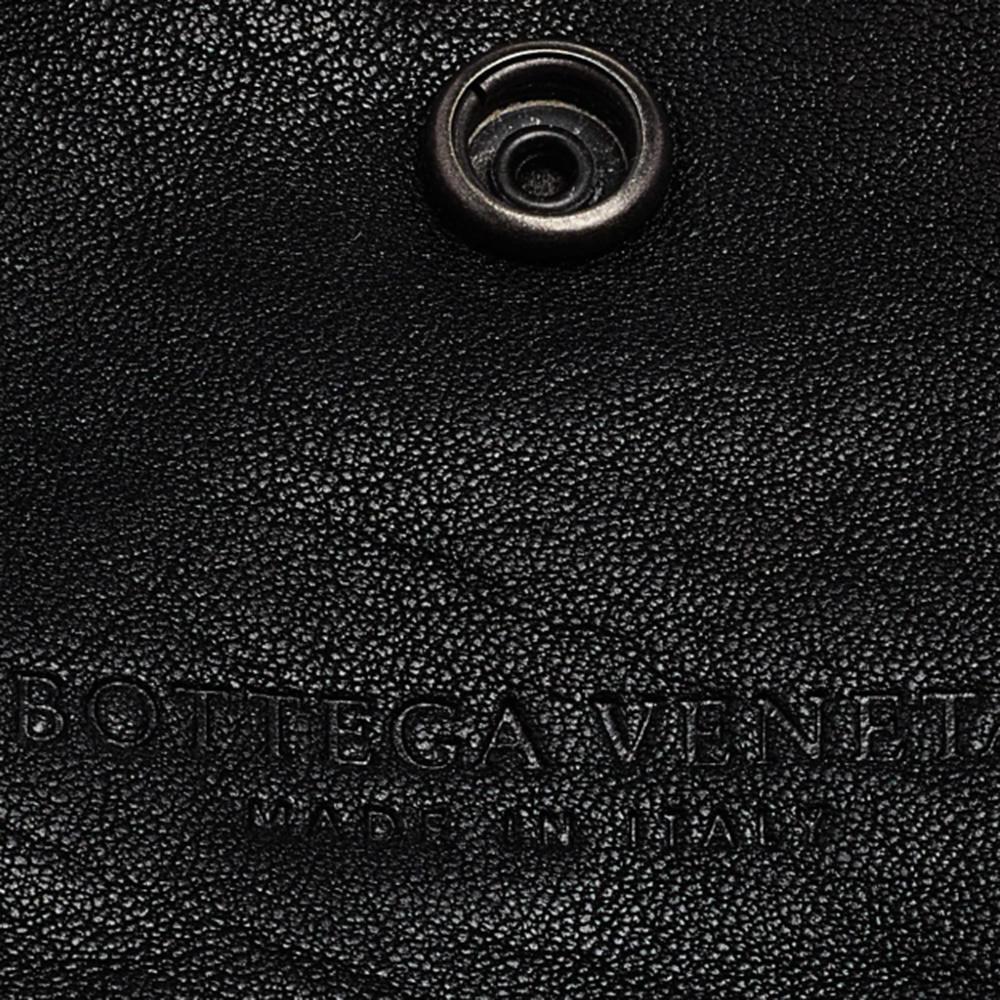 Women's Bottega Veneta Black Intrecciato Leather Tote