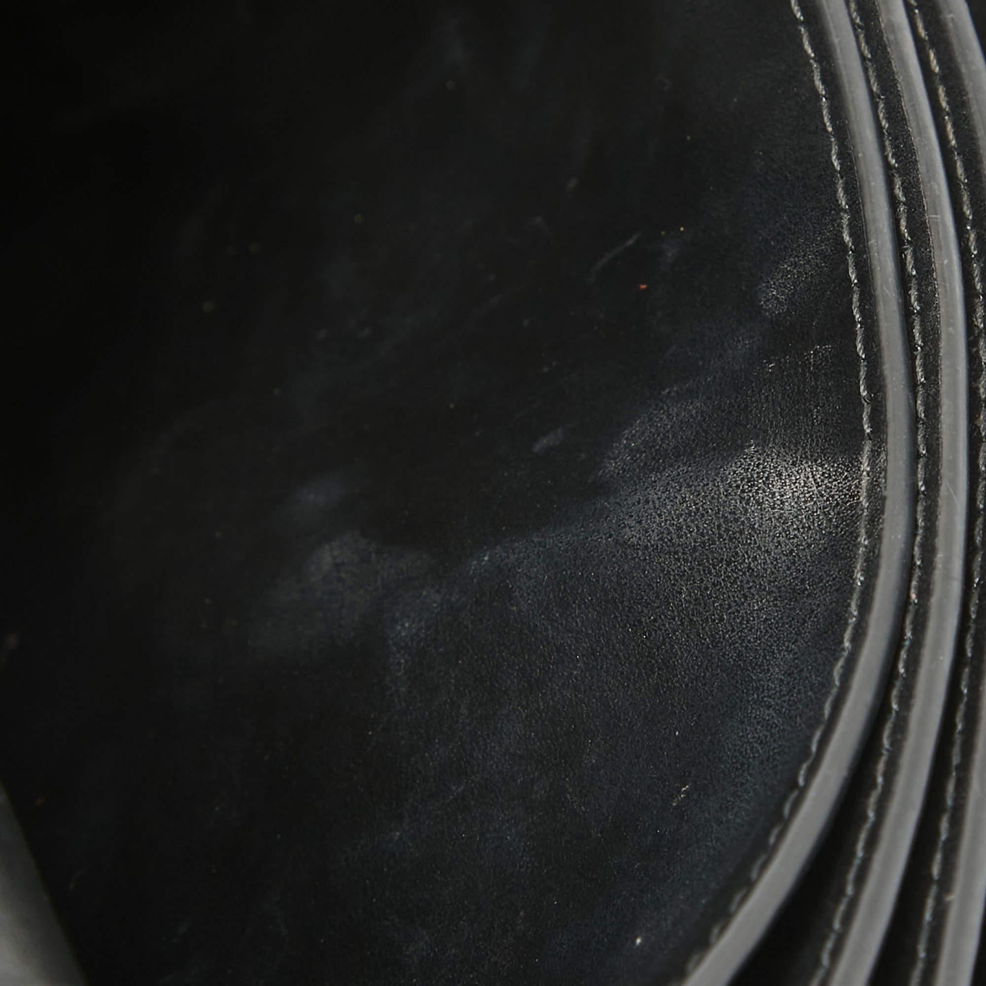 Bottega Veneta Black Intrecciato Leather Trio Shoulder Bag 6