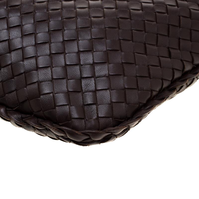 Bottega Veneta Black Intrecciato Nappa Leather Medium Veneta Hobo 5
