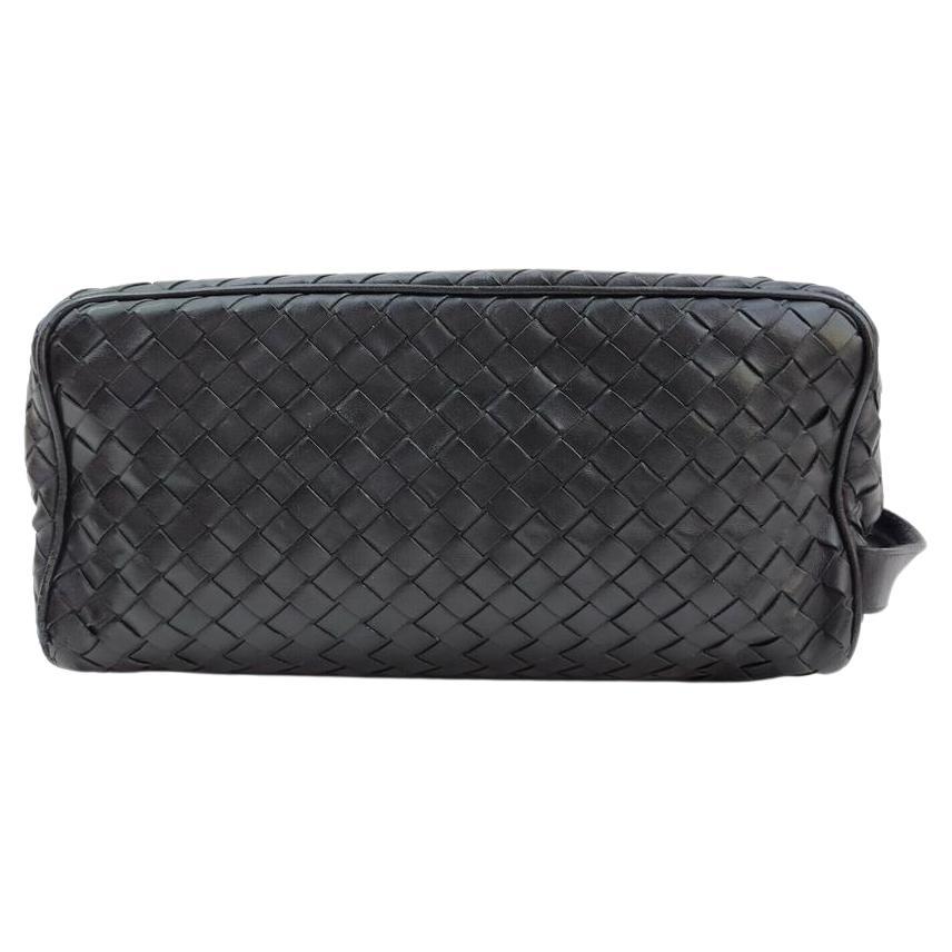 Bottega Veneta Grape Intrecciato Nappa Leather Zip Wallet For Sale at ...