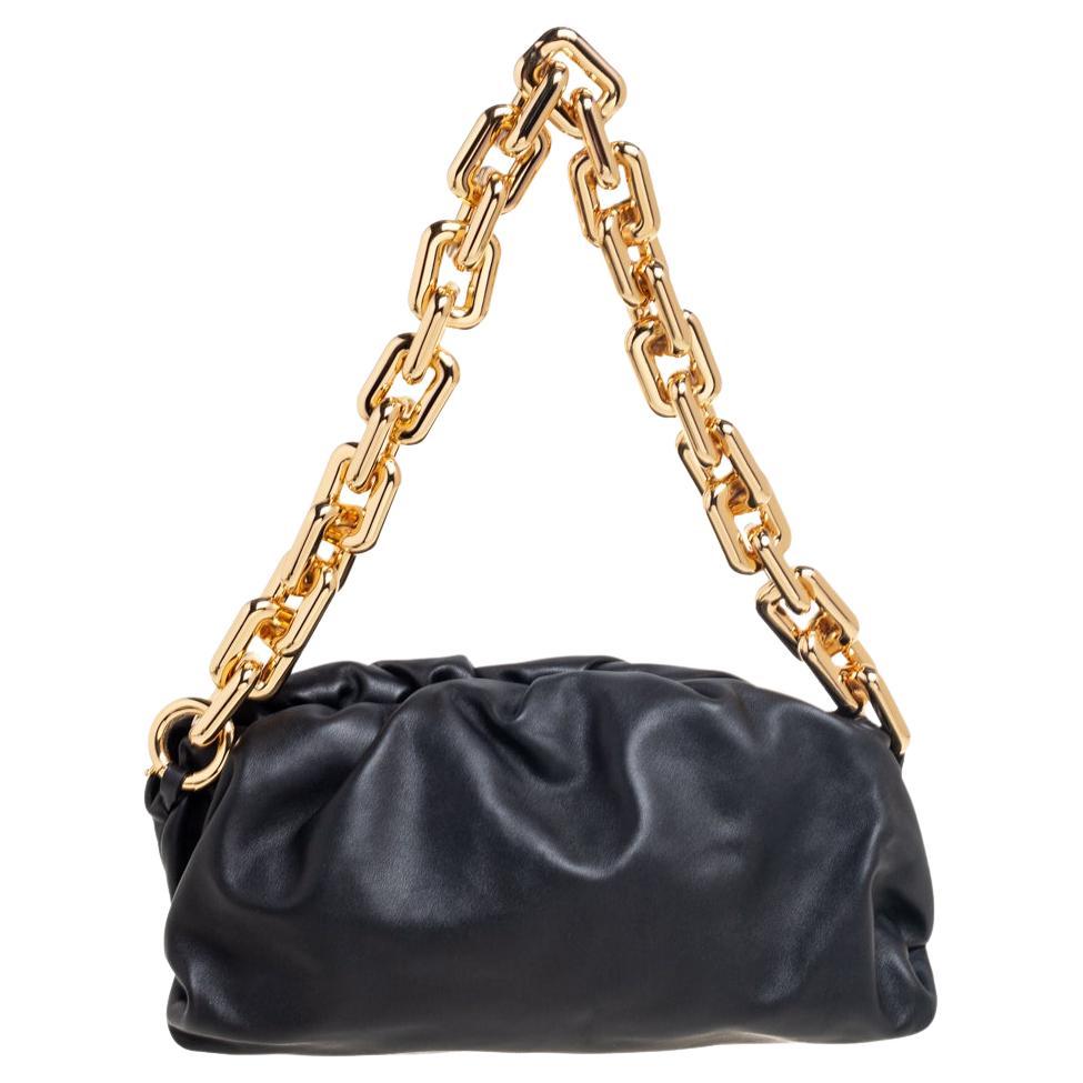 Bottega Metallic Leather Knot Clutch Bag For Sale at 1stDibs bottega knot clutch sale