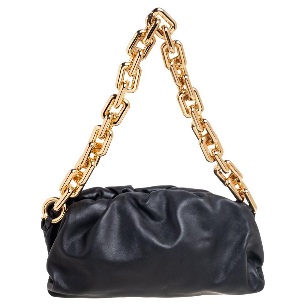 Bottega Metallic Leather Knot Clutch Bag For Sale at 1stDibs bottega knot clutch sale