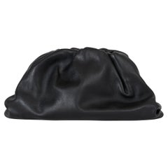 Pochette BOTTEGA VENETA CLASSIC POUCH in pelle nera