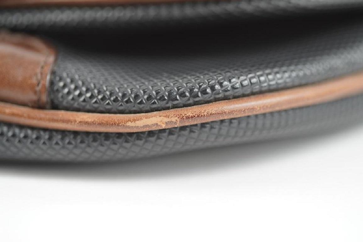 Bottega Veneta Black Leather Garment Cover Travel Bag 235bot211 1