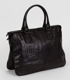 Bottega Veneta Black Leather Handbag