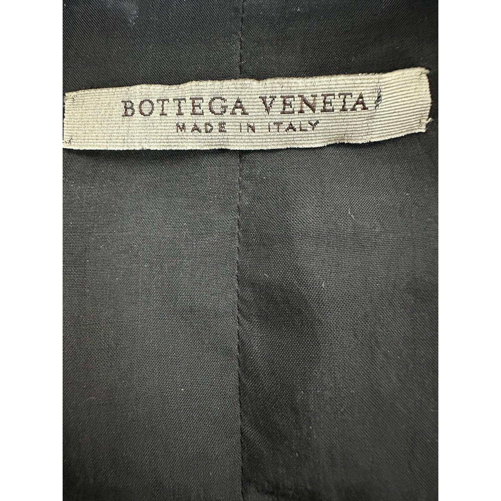 Bottega Veneta Giacca di pelle nera Sz.42 Pre-owned In condizioni buone in vendita a Krakow, PL