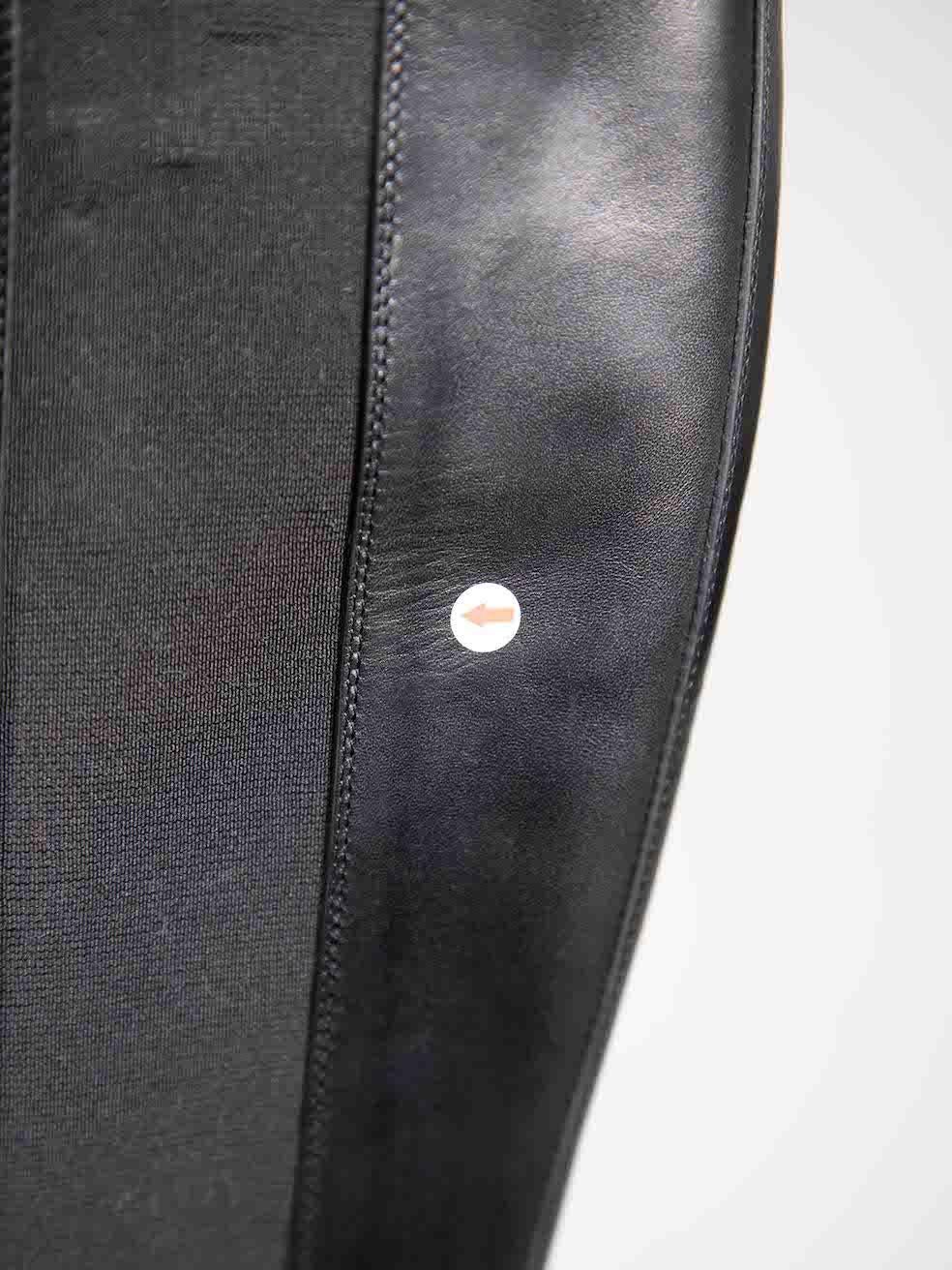 Bottega Veneta Black Leather Lug Chelsea Boots Size IT 39 1