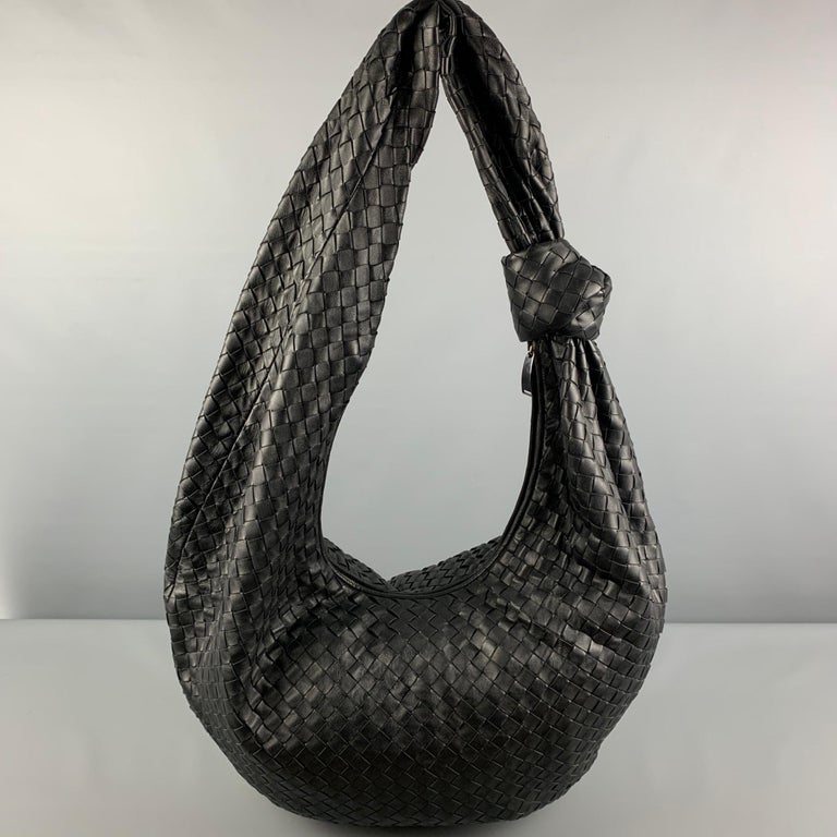Jodie leather handbag Bottega Veneta Black in Leather - 34379008