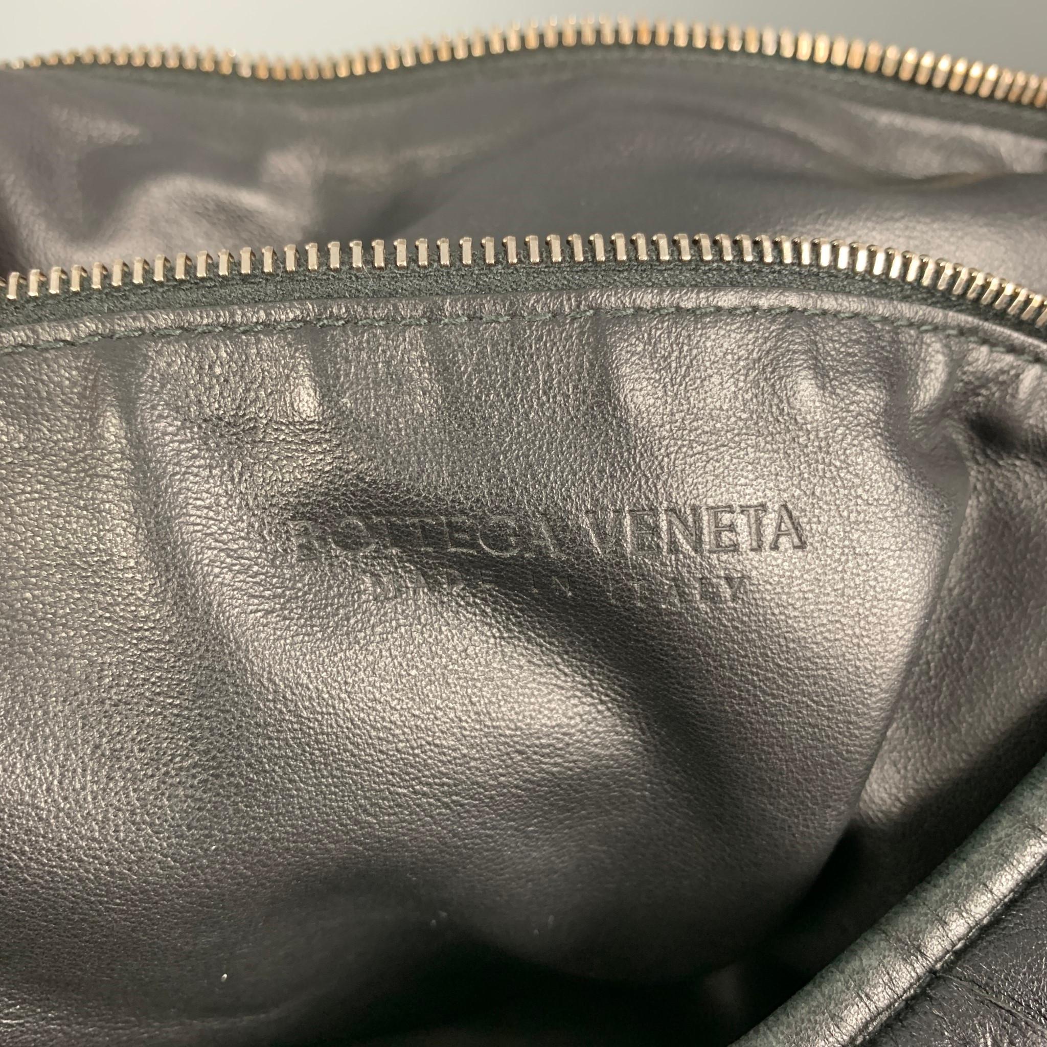 BOTTEGA VENETA Black Leather Maxi Inrecciato Jodie Handbag 1