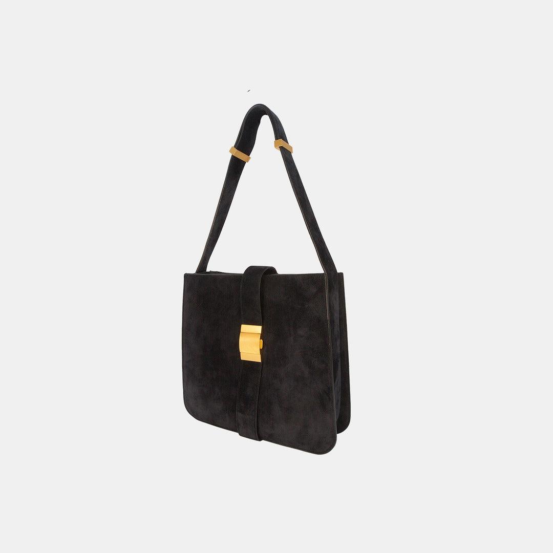 Bottega Veneta Bolso de piel de ante negro Marie Negro en venta
