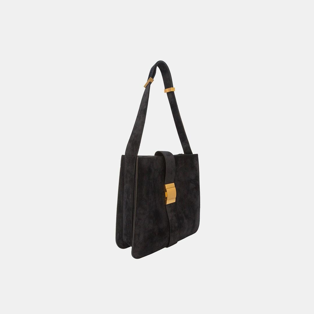 Bottega Veneta Bolso de piel de ante negro Marie en Bueno estado para la venta en London, GB