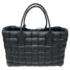 Bottega Veneta Black Padded Cabat XL Tote Bag