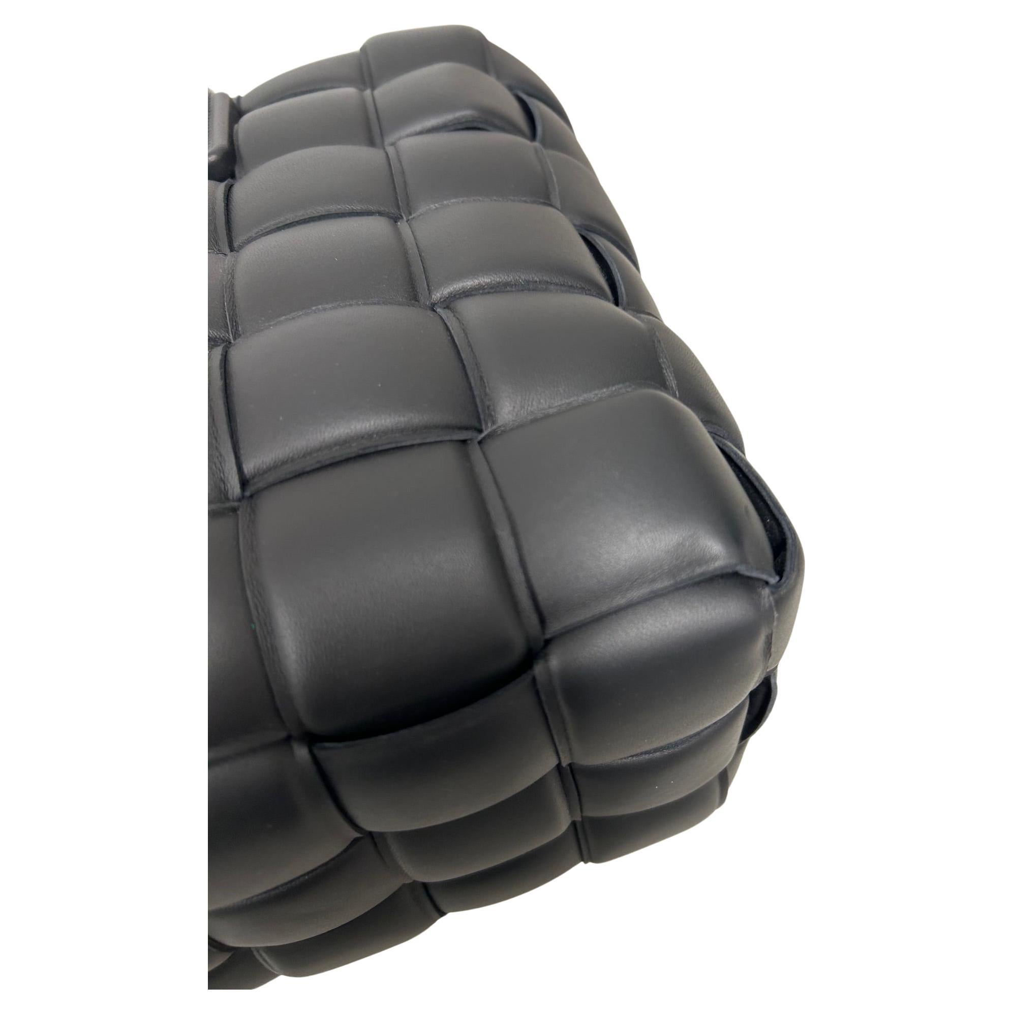 Bottega Veneta Black Padded Cabat XL Tote Bag For Sale 3