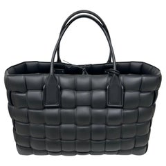 Used Bottega Veneta Black Padded Cabat XL Tote Bag