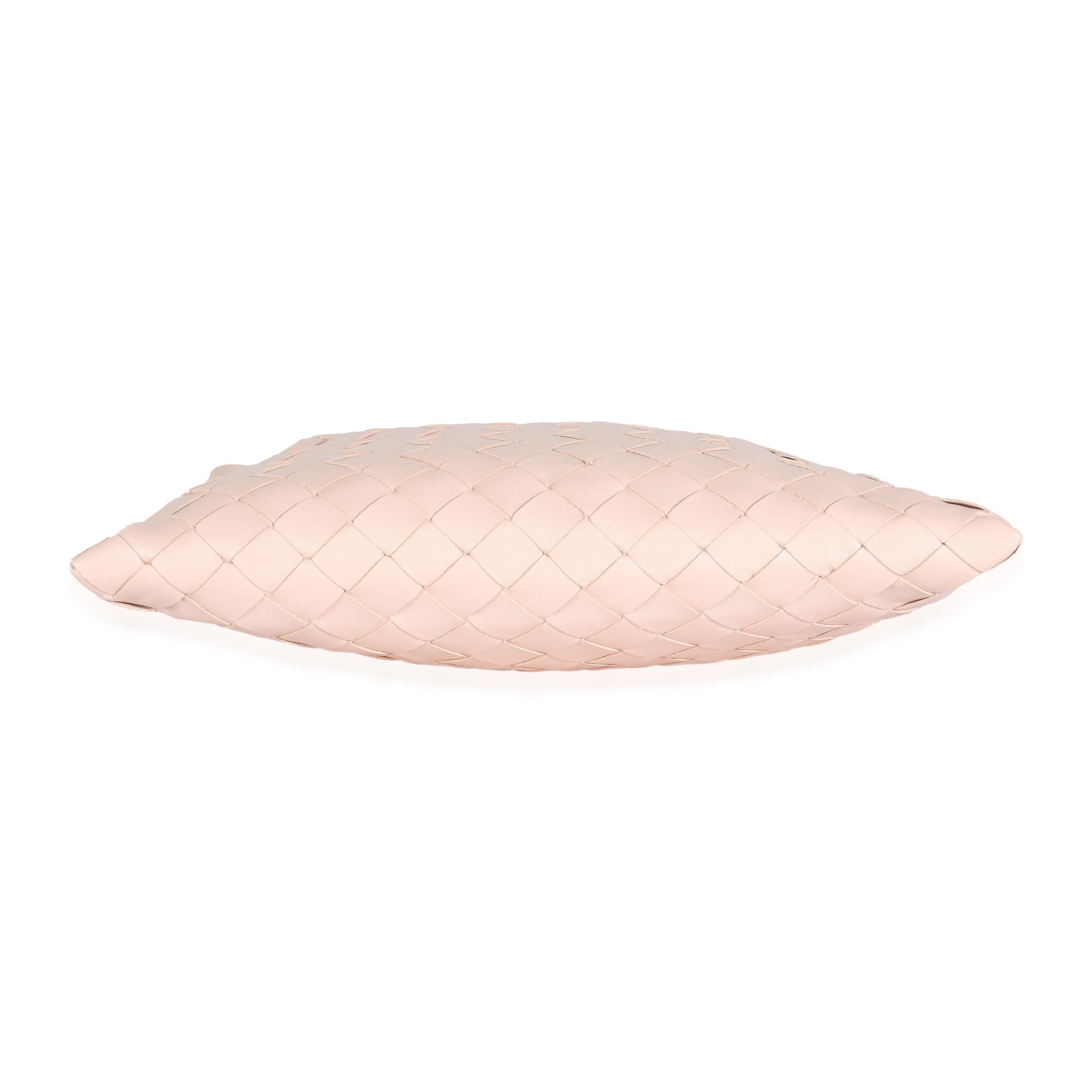 Bottega Veneta Bliss Washed Nappa Intrecciato Mini Hobo Excellent état - En vente à New York, NY