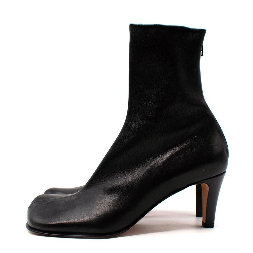 bottega veneta square toe boots