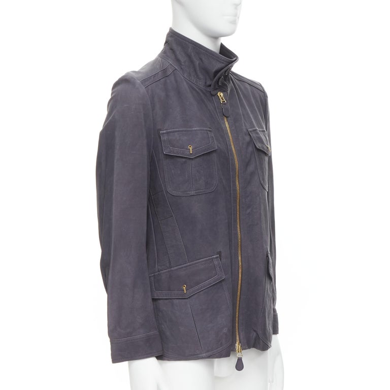 LOUIS VUITTON 2021 brown monogram fleece zip up cropped hooded vest jacket  FR36 at 1stDibs