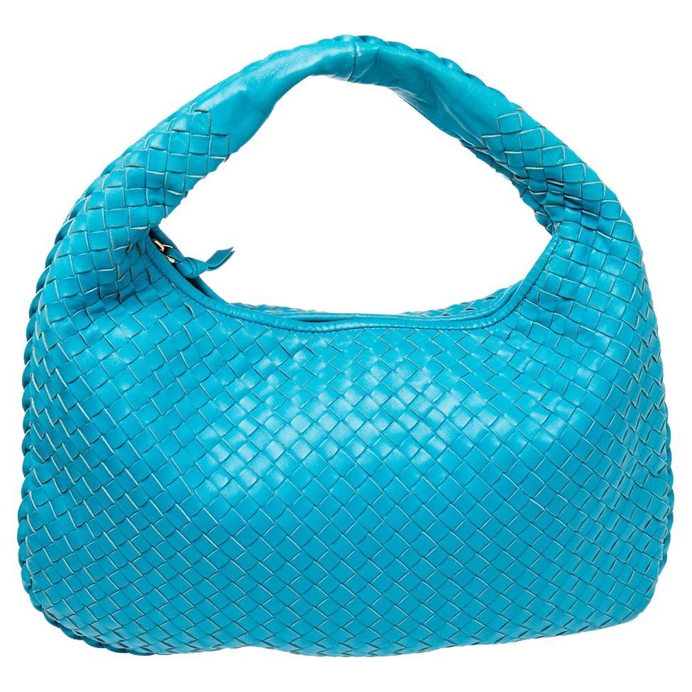 Bottega Veneta Royal Blue Medium Olimpia Bag For Sale at 1stDibs ...