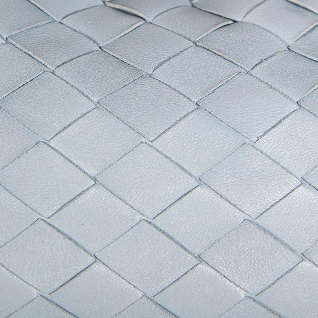 Bottega Veneta Blue Leather Intrecciato Mini Jodie 1