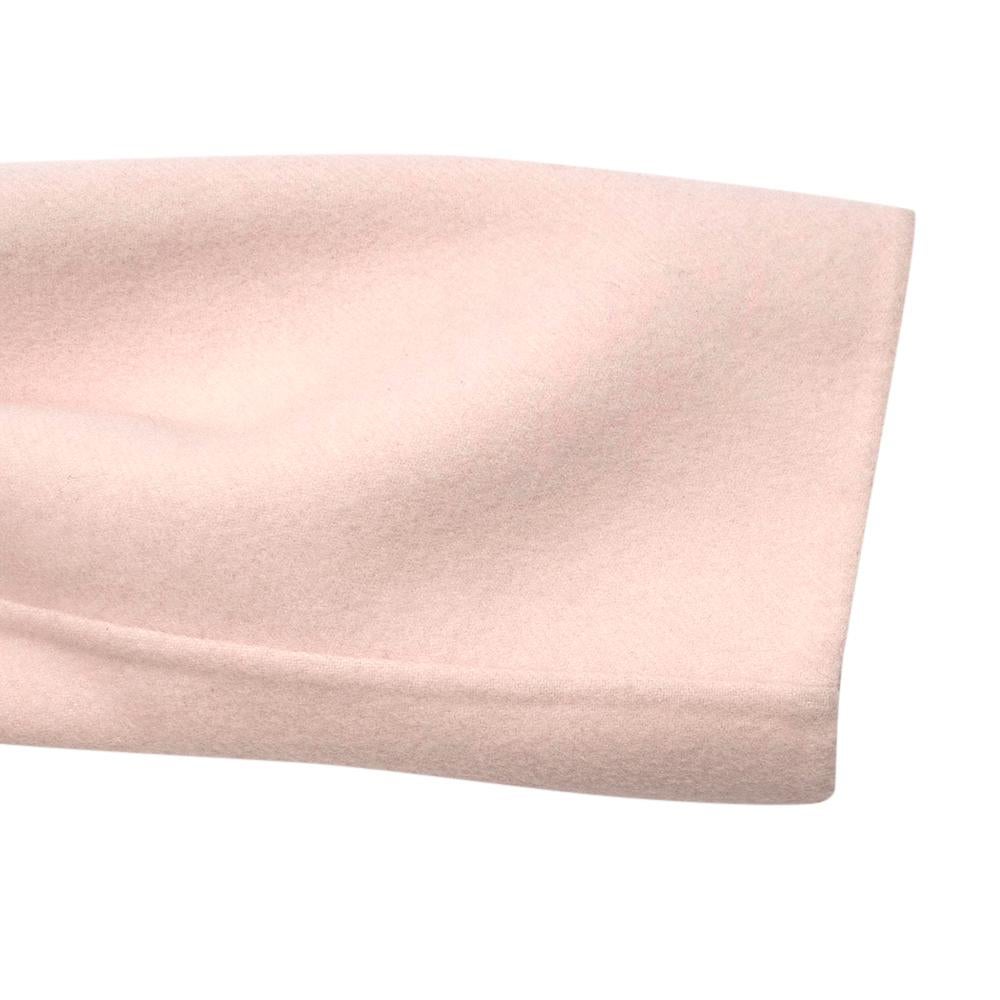 Bottega Veneta Blush Pink Cashmere Tie Waist Coat - Size US 0 - 2 1