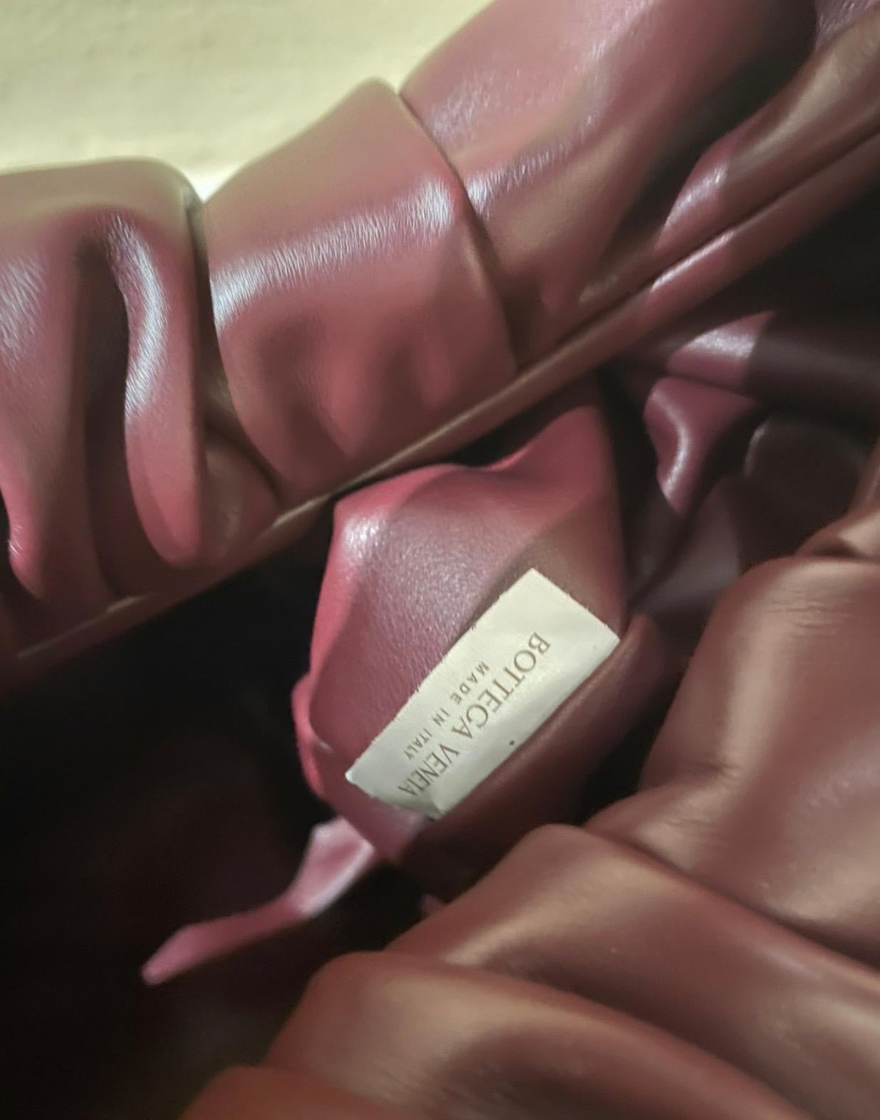 Bottega Veneta Bordeaux Leather Shoulder bag  For Sale 3
