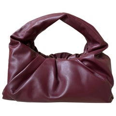 Borsa a tracolla in pelle Bottega Veneta Bordeaux