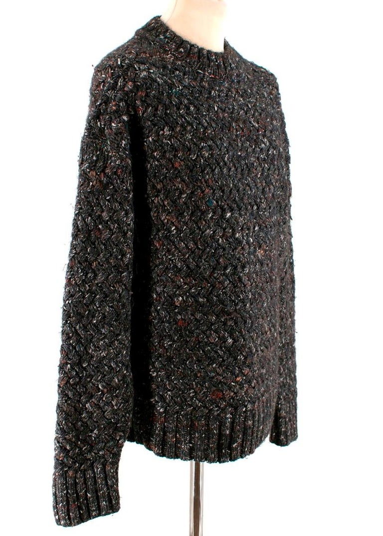 Bottega Veneta Boucle Wool Chunky Knit Sweater - Size US36 For Sale at ...