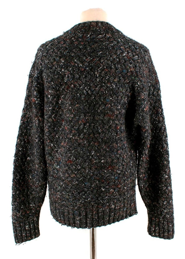 Bottega Veneta Boucle Wool Chunky Knit Sweater - Size US36 For Sale at ...