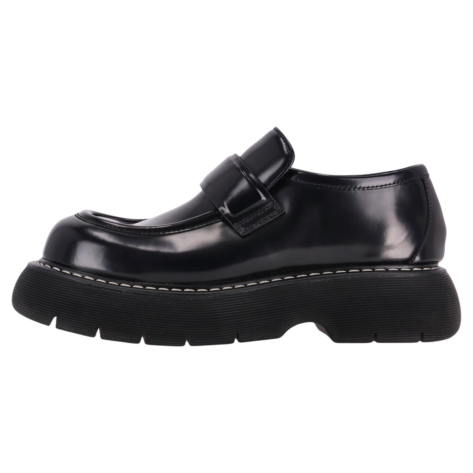 Bottega Veneta Bounce Leather Loafers