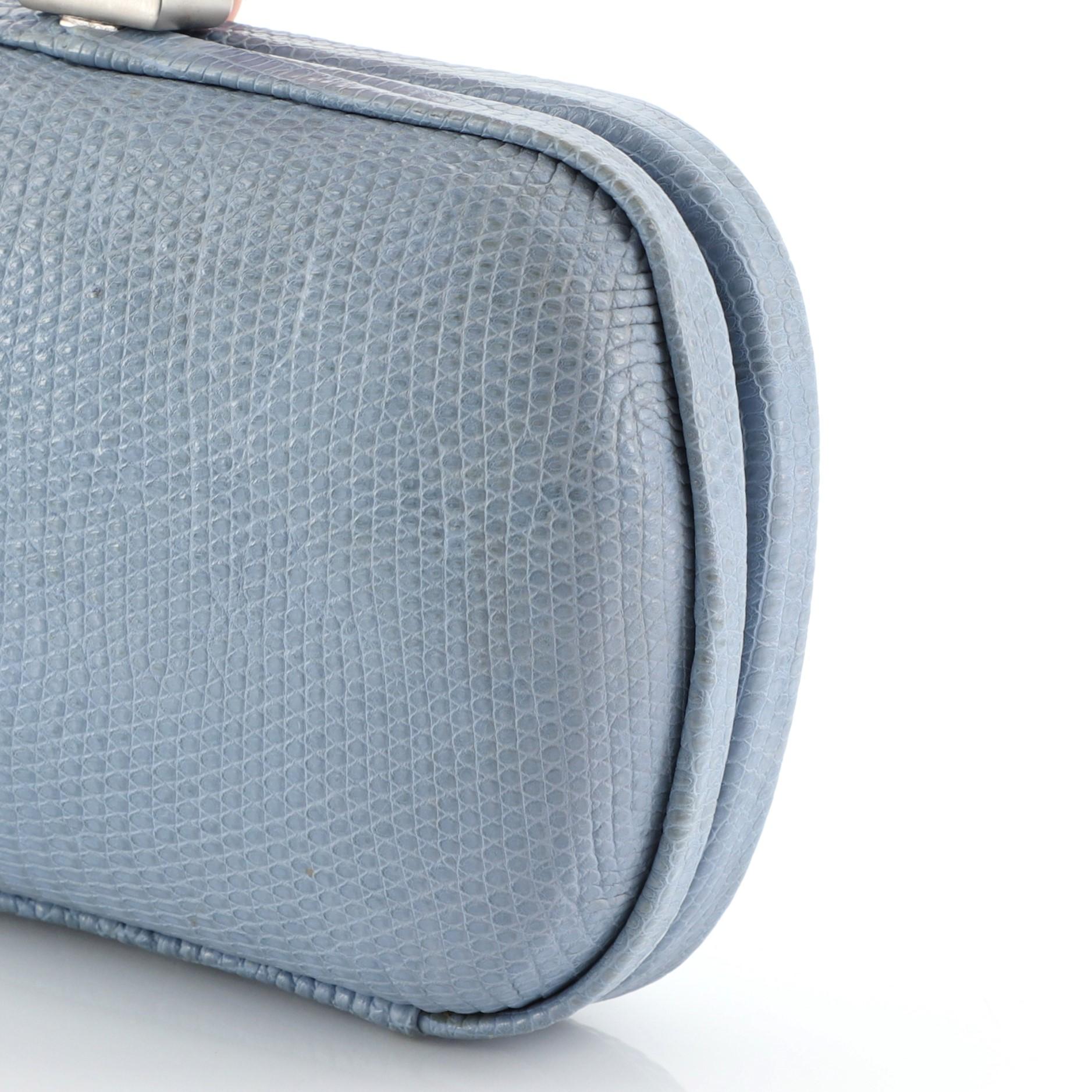 Women's or Men's Bottega Veneta Box Clutch Lizard Small