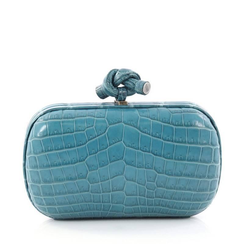bottega veneta crocodile clutch