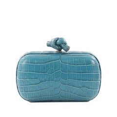 Bottega Veneta Box Knot Clutch Crocodile Small