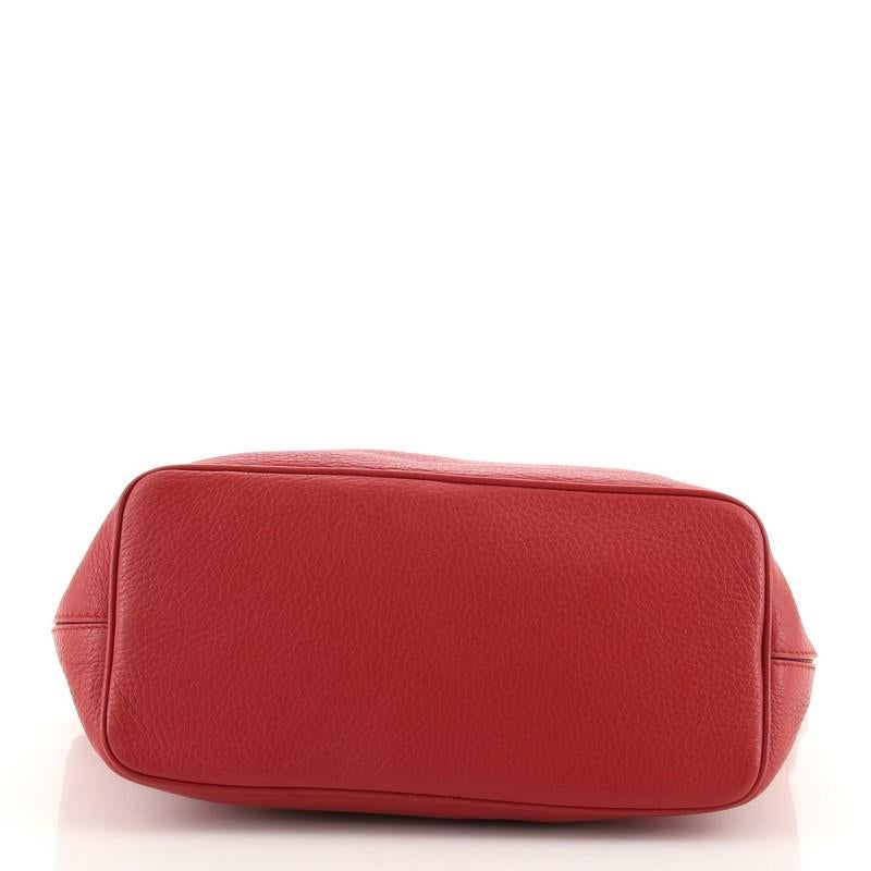 Women's or Men's Bottega Veneta Braided Handle Zip Shoulder Bag Leather Small