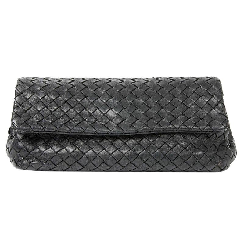 BOTTEGA VENETA Braided Leather Clutch